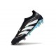 adidas Predator 25 Elite Laceless FG Negro Blanco Azul