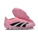 adidas Predator 25 Elite Laceless FG Rosa Negro