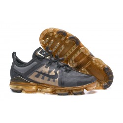 Zapatillas Nike Air VaporMax 2019 Para Hombres Negro Oro