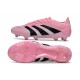 Botines de Futbol adidas Predator Elite FG Rosa Negro
