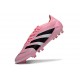 Botines de Futbol adidas Predator Elite FG Rosa Negro