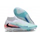 Bota De Fútbol Nike Phantom 6 High Elite Fg Azul Blanco Negro