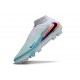 Bota De Fútbol Nike Phantom 6 High Elite Fg Azul Blanco Negro