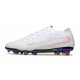 Bota de Futbol Nike Phantom 6 Low Elite FG Blanco Rosa