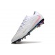 Bota de Futbol Nike Phantom 6 Low Elite FG Blanco Rosa
