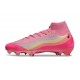 Zapatillas Nike Mercurial Superfly X Elite FG Air Max 95 Rosa