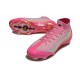 Zapatillas Nike Mercurial Superfly X Elite FG Air Max 95 Rosa