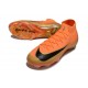 Zapatillas Nike Mercurial Superfly X Elite FG Naranja Negro Dorado