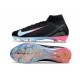 Zapatillas Nike Mercurial Superfly X Elite FG Negro Azul Rosa