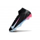 Zapatillas Nike Mercurial Superfly X Elite FG Negro Azul Rosa