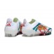 Adidas F50 Elite Laceless FG Blanco Verde Dorado
