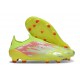 Adidas F50 Elite Laceless FG Amarillo Rojo