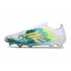 Adidas F50 Elite Laceless FG Verde Blanco Dorado