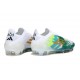 Adidas F50 Elite Laceless FG Verde Blanco Dorado