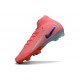 Zapatillas Nike Mercurial Superfly X Elite FG Rosa Azul
