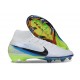 Zapatillas Nike Mercurial Superfly X Elite FG Blanco Azul Negro