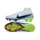 Zapatillas Nike Mercurial Superfly X Elite FG Blanco Azul Negro