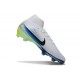 Zapatillas Nike Mercurial Superfly X Elite FG Blanco Azul Negro