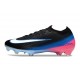 Zapatillas Nike Mercurial Vapor 16 Elite FG Negro Blanco Azul Rosa