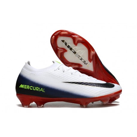 Zapatillas Nike Mercurial Vapor 16 Elite FG Blanco Negro Rojo