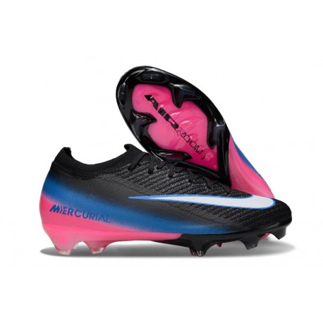 Zapatillas Nike Mercurial Vapor 16 Elite FG Negro Blanco Azul Rosa