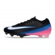Zapatillas Nike Mercurial Vapor 16 Elite FG Negro Blanco Azul Rosa