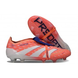 adidas Predator Elite Foldover Tongue FG Naranja Blanco