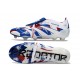adidas Predator Elite Foldover Tongue FG Blanco Azul Rojo