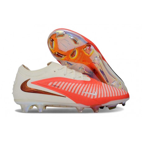 Bota de Futbol Nike Phantom 6 Low Elite FG Rojo Blanco Negro
