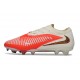 Bota de Futbol Nike Phantom 6 Low Elite FG Rojo Blanco Negro