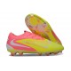 Bota de Futbol Nike Phantom 6 Low Elite FG Amarillo Rosa