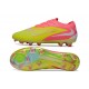 Bota de Futbol Nike Phantom 6 Low Elite FG Amarillo Rosa