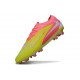 Bota de Futbol Nike Phantom 6 Low Elite FG Amarillo Rosa