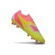 Bota de Futbol Nike Phantom 6 Low Elite FG Amarillo Rosa