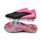 Bota de Futbol Nike Phantom 6 Low Elite FG Negro Rosa