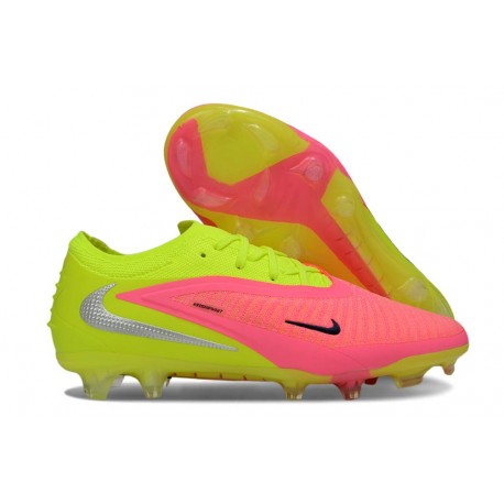 Bota de Futbol Nike Phantom 6 Low Elite FG Rosa Limalight 