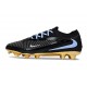 Bota de Futbol Nike Phantom 6 Low Elite FG Negro Dorado