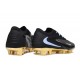 Bota de Futbol Nike Phantom 6 Low Elite FG Negro Dorado