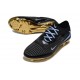 Bota de Futbol Nike Phantom 6 Low Elite FG Negro Dorado