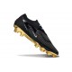 Bota de Futbol Nike Phantom 6 Low Elite FG Negro Dorado
