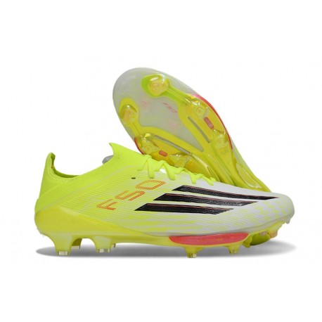 Zapatilla Adidas F50 + Elite FG Amarillo Negro