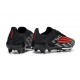 Zapatilla Adidas F50 + Elite FG Negro Rojo