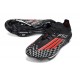 Zapatilla Adidas F50 + Elite FG Negro Rojo