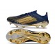 Zapatilla Adidas F50 + Elite FG Negro Dorado