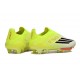 Bota Adidas F50 + Sin Cordones FG Amarillo Negro