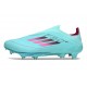 Bota Adidas F50 + Sin Cordones FG Azul