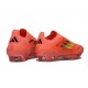 Bota Adidas F50 + Sin Cordones FG Rojo