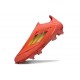 Bota Adidas F50 + Sin Cordones FG Rojo