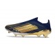 Bota Adidas F50 + Sin Cordones FG Negro Dorado