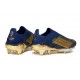 Bota Adidas F50 + Sin Cordones FG Negro Dorado